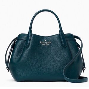 Kate Spade New York Dumpling Small Satchel in rare teal color